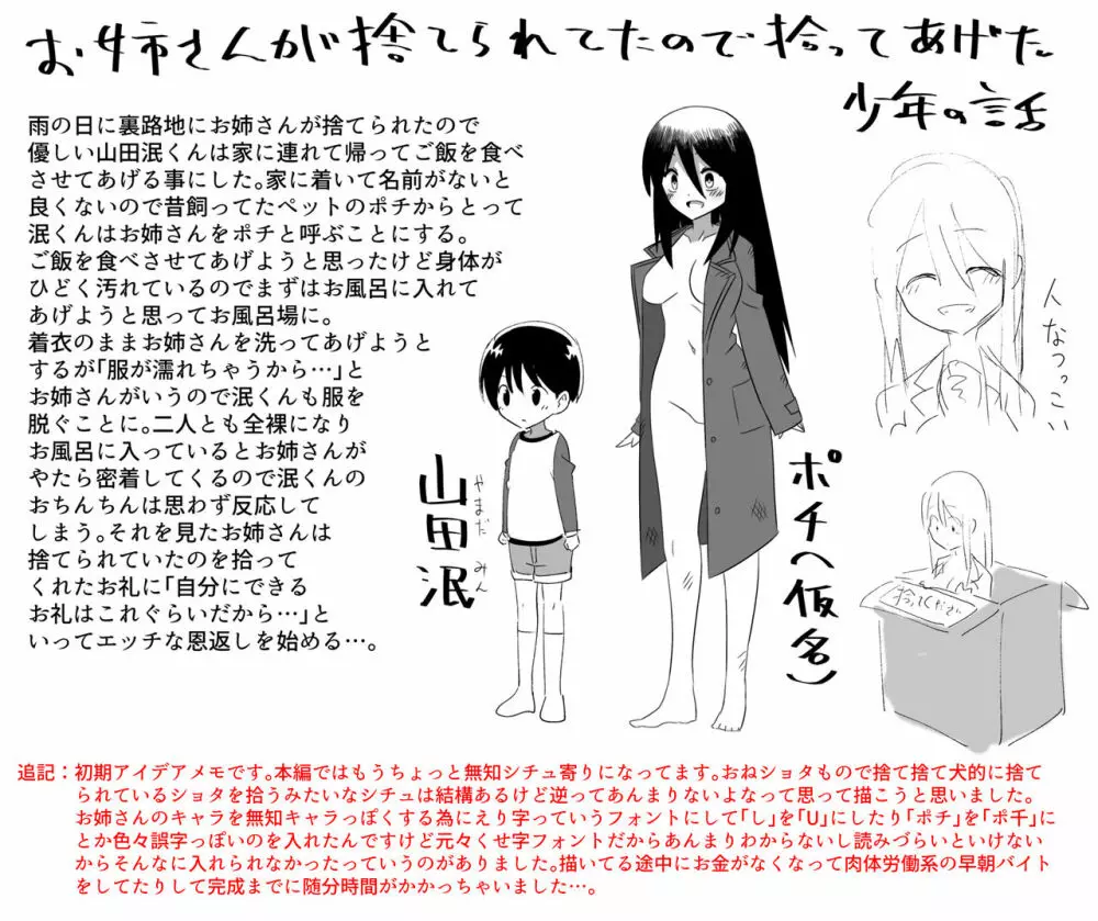 路地裏に捨てられていたお姉さんを拾った少年の話 Page.22
