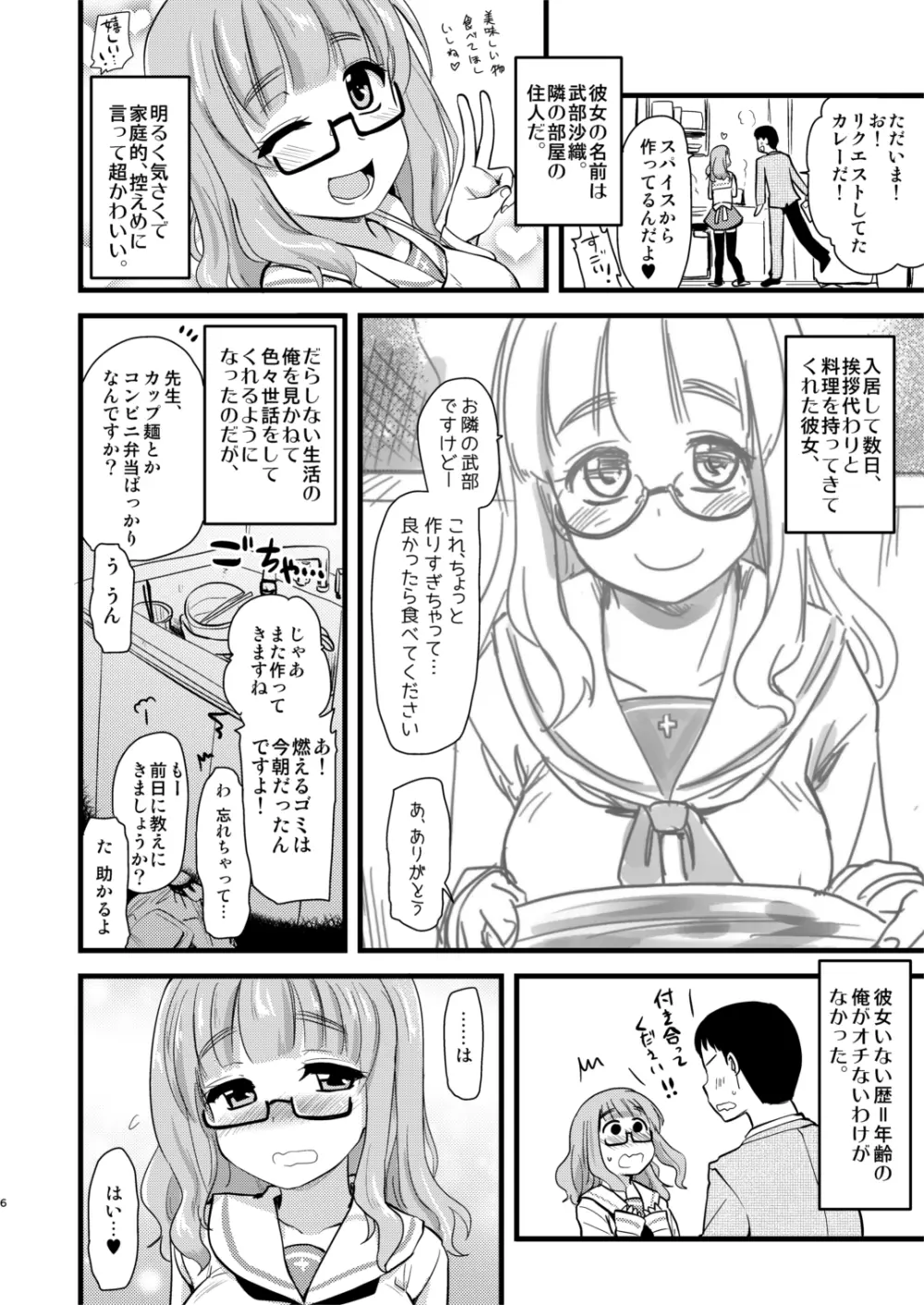 武部沙織ちゃんという彼女との日常。 Page.6