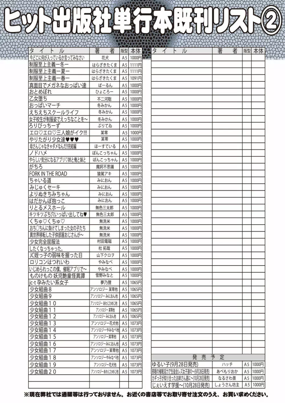 COMIC 阿吽 2021年10月号 Page.511