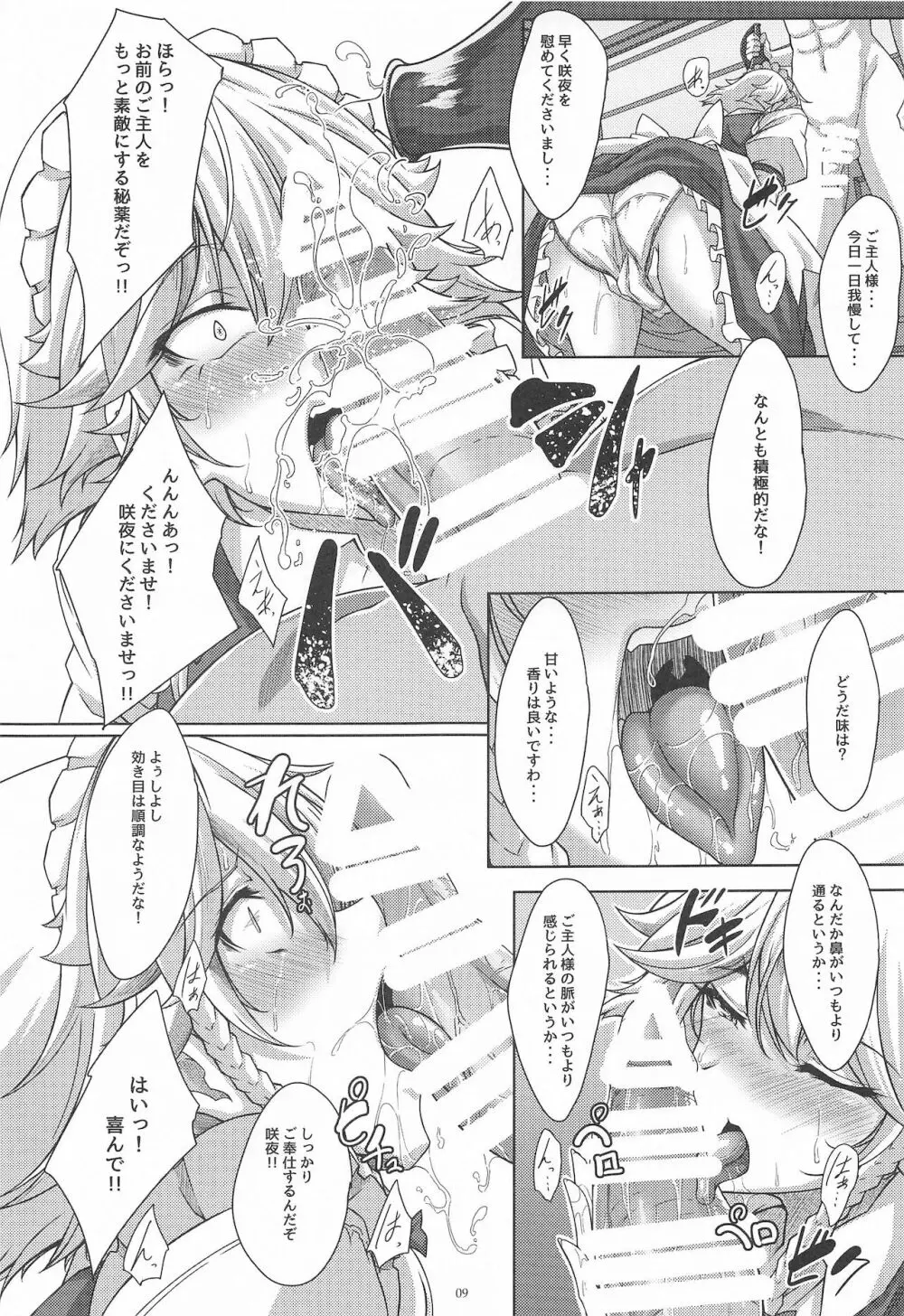 咲夜さんは和ませ上手？ Page.8