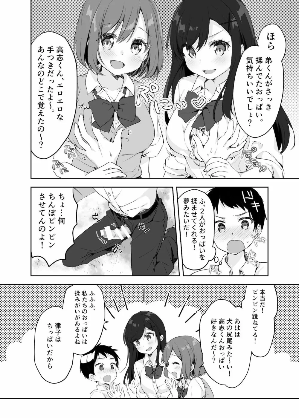 僕のお姉ちゃんと友達を眠らせて襲ってみたら返り討ちにあった Page.13