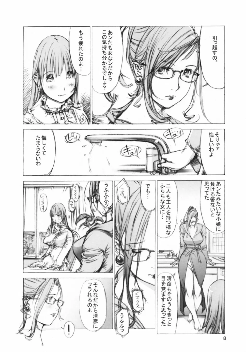 肉酔姉妹 麻理果と亜希子 Page.7