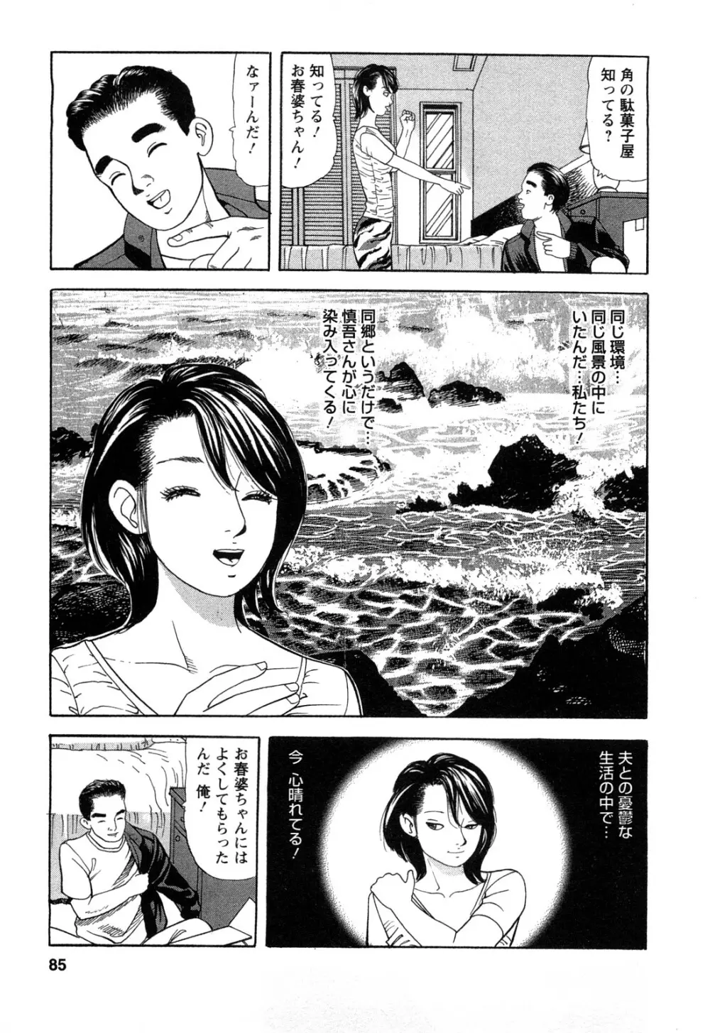 人妻淫靡テーション Page.85