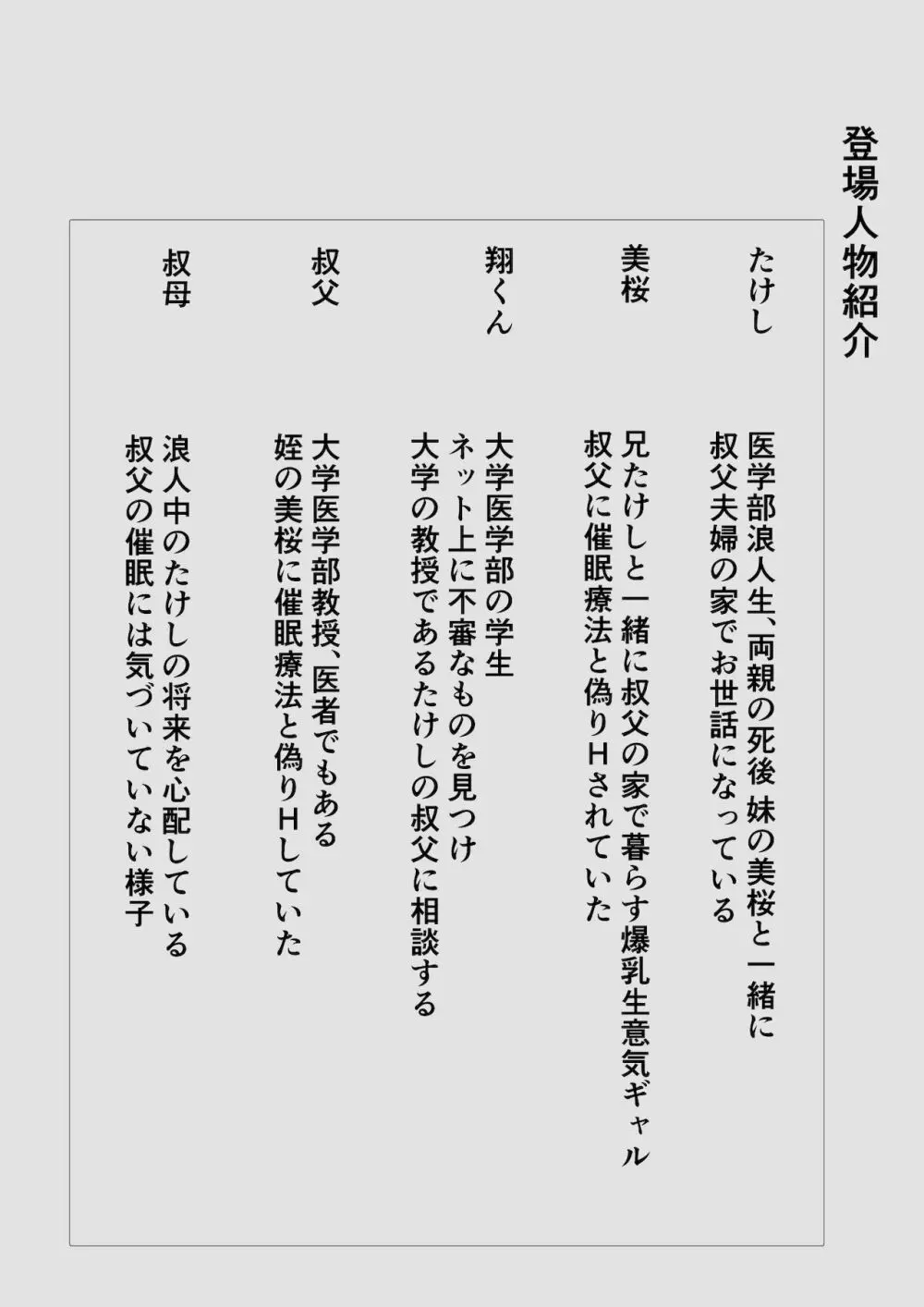 俺の初恋妹ギャルは叔父に催眠療法で3Pされてる? Page.2