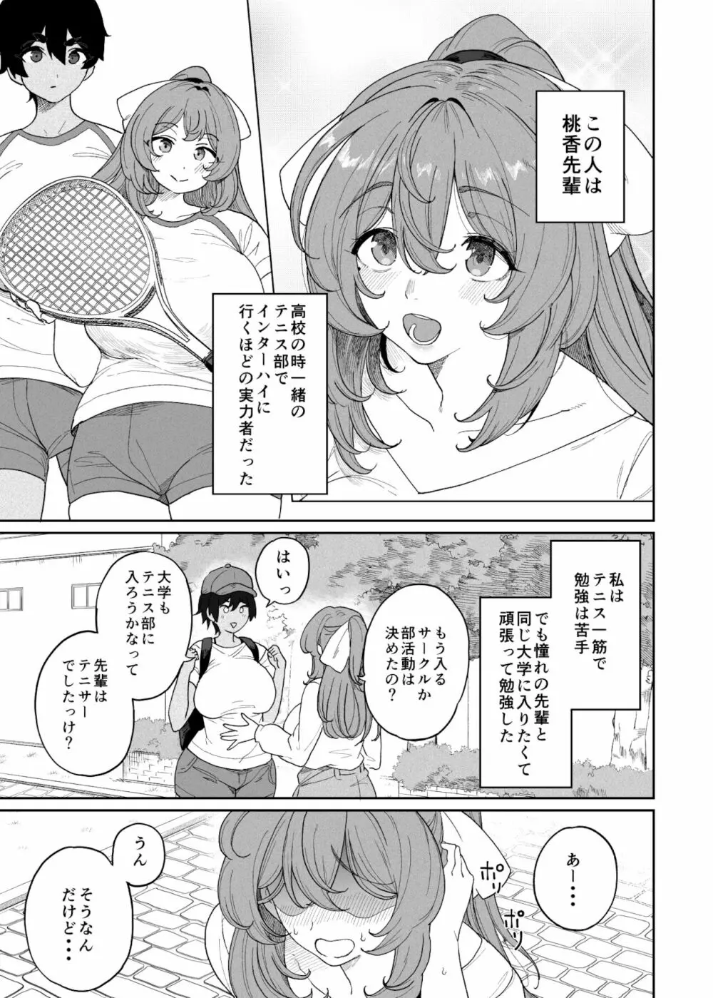 テニサー漫画前編+中編+終わり Page.3