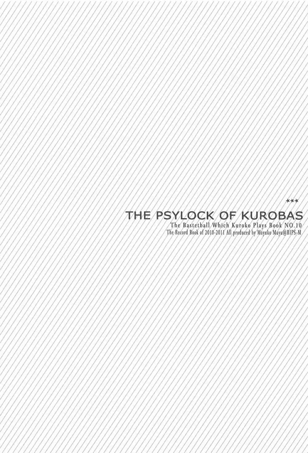 THE PSYLOCK OF KUROBAS Page.36