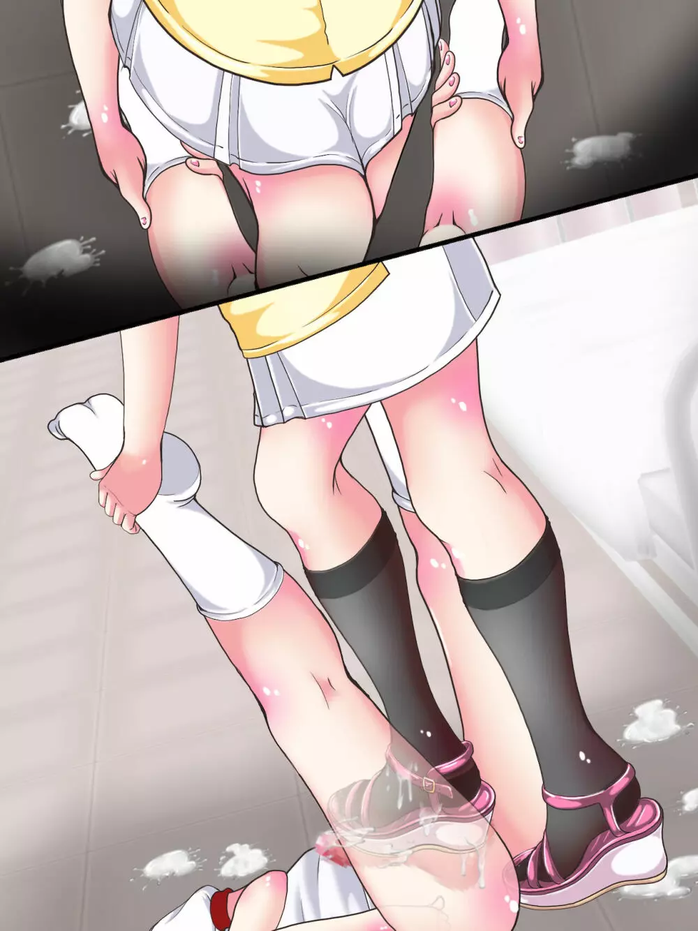 [Oneashi] One-Shota Footjob Lessons: Foot-Stroked by Nurses Page.392