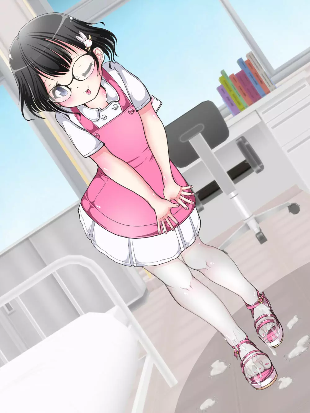 [Oneashi] One-Shota Footjob Lessons: Foot-Stroked by Nurses Page.72