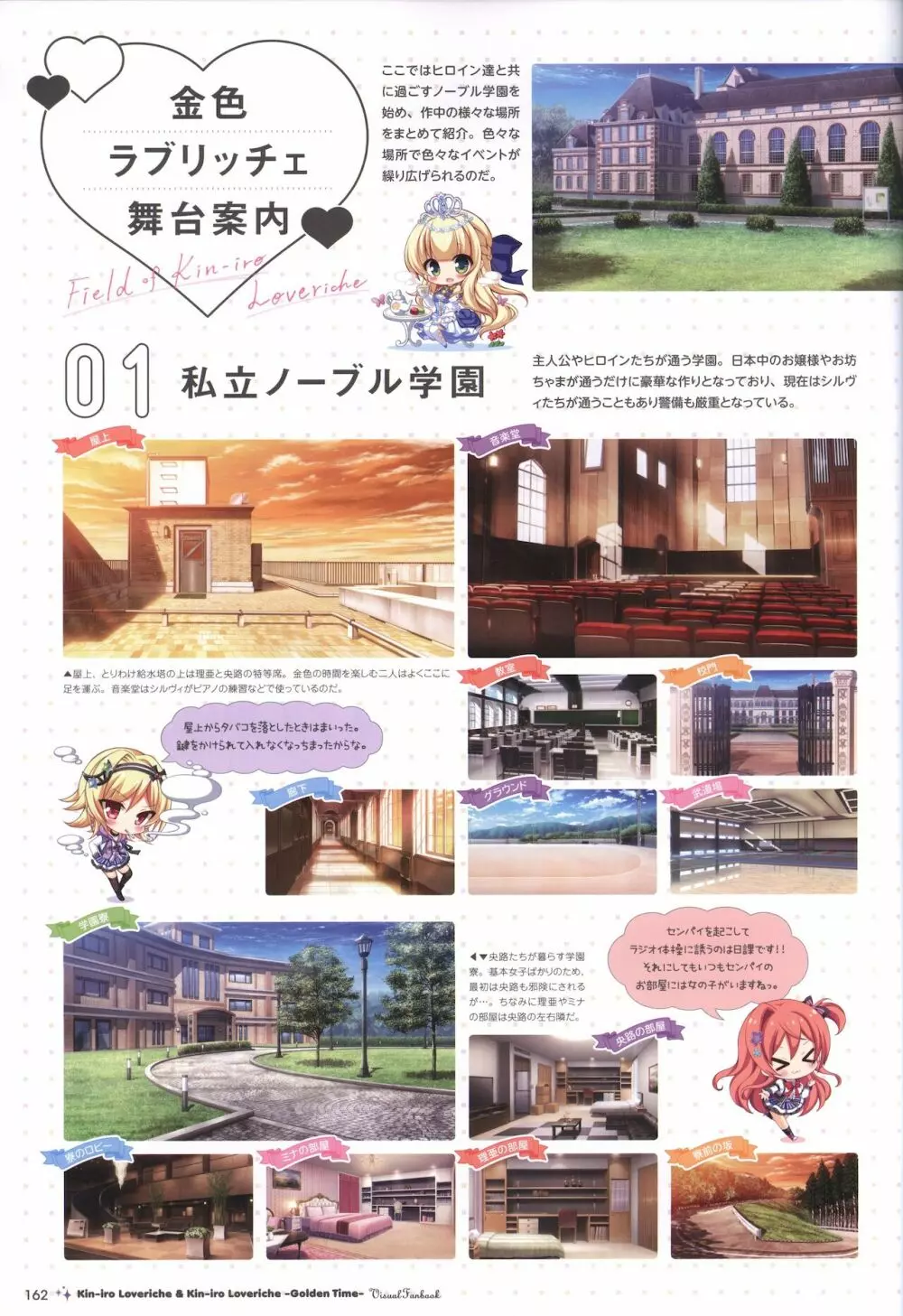 金色ラブリッチェ&金色ラブリッチェ -Golden Time-ビジュアルファンブック Page.159