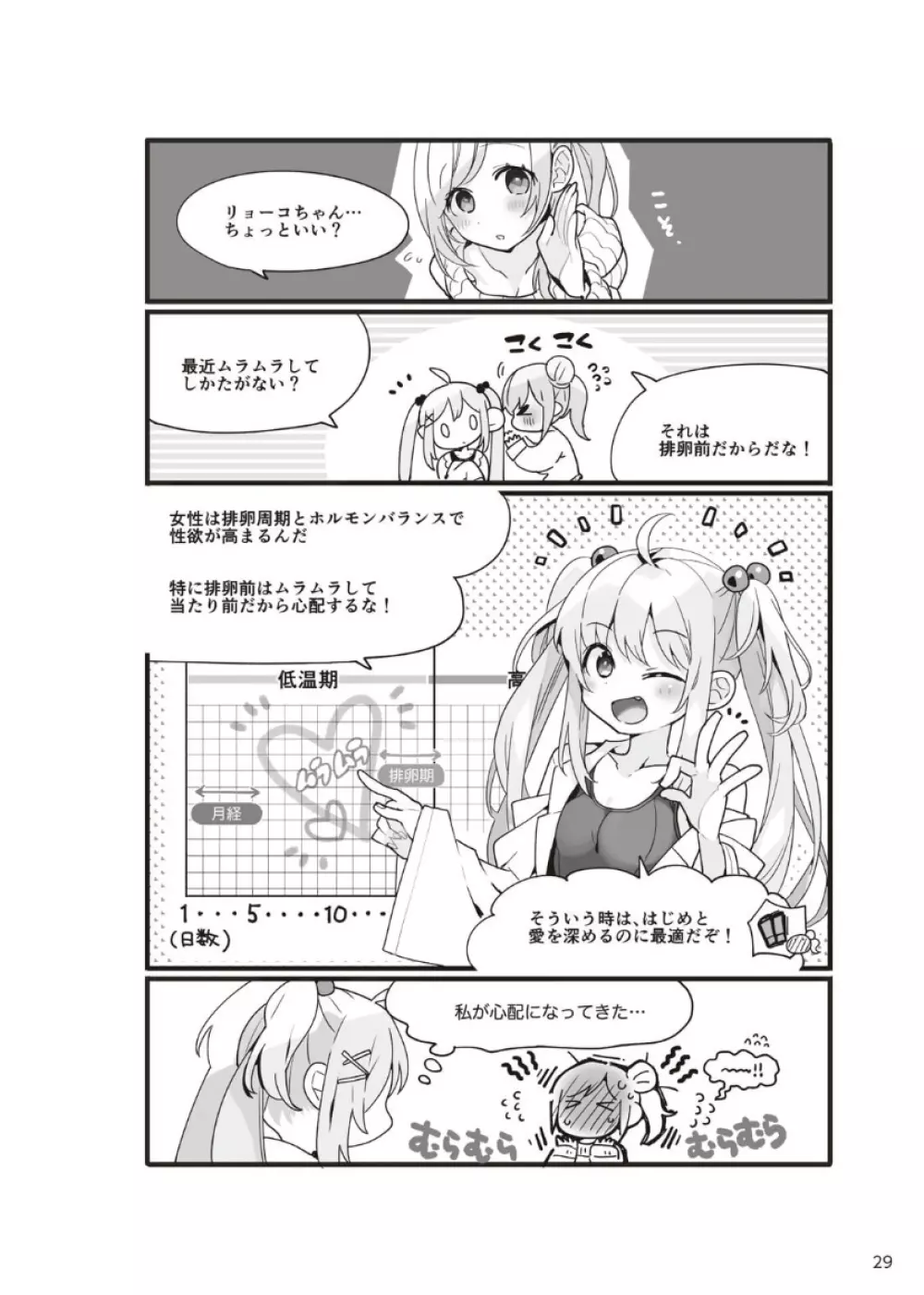 やらなくてもまんがで解る性交と妊娠 赤ちゃんのつくり方 Page.30