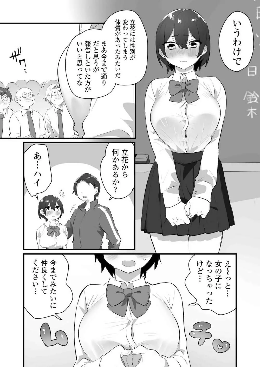 好きで女の子になったわけじゃない！…のに。 Page.9