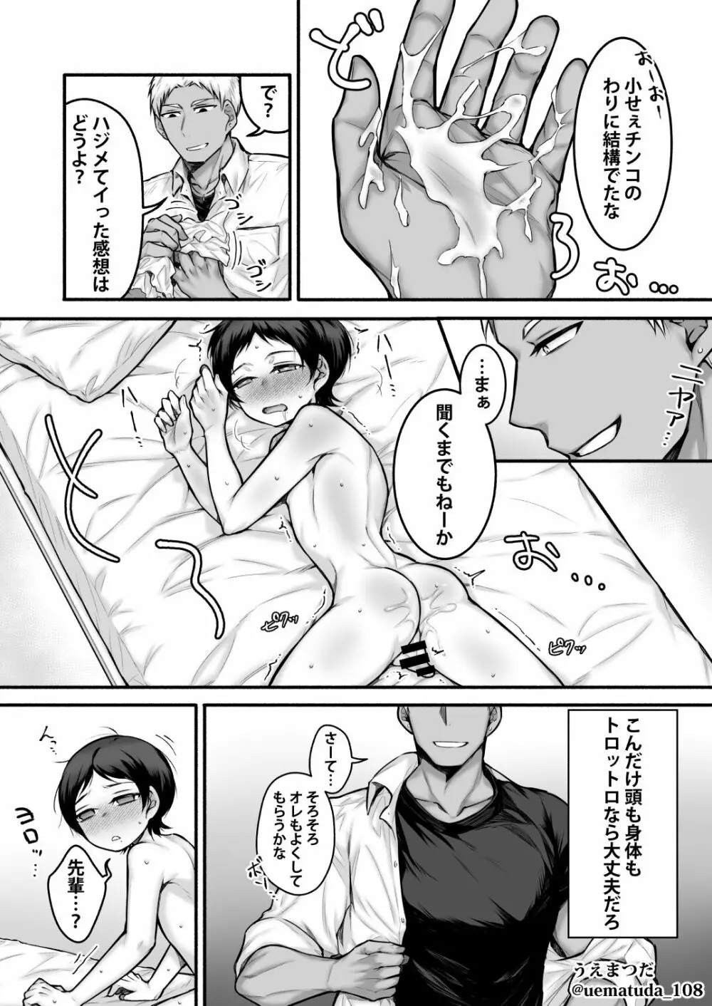 【コミッション】悪いヤンキー先輩×メス堕ちさせられる後輩 Page.6