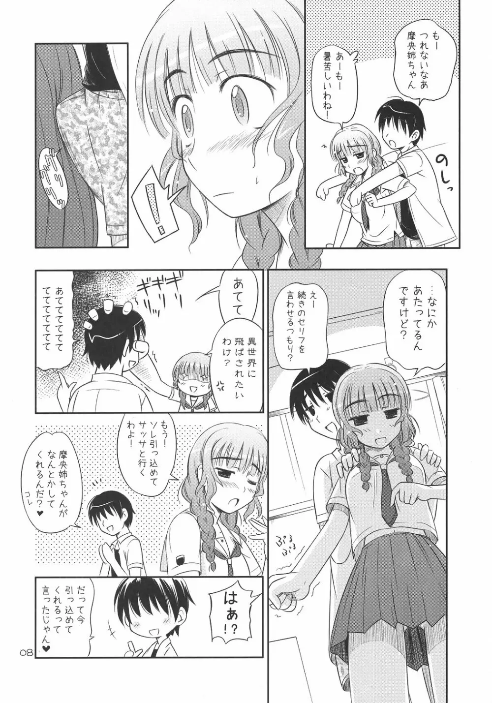 ○○ ga, ×× to, △△suru. Page.7