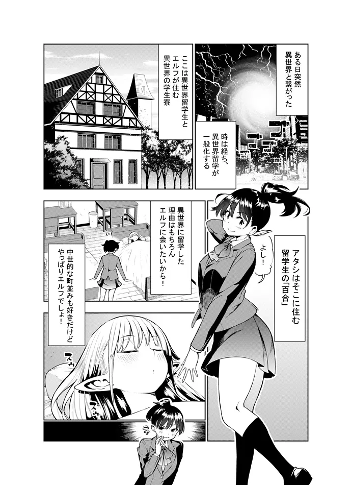 フタナリのエルフ Page.5