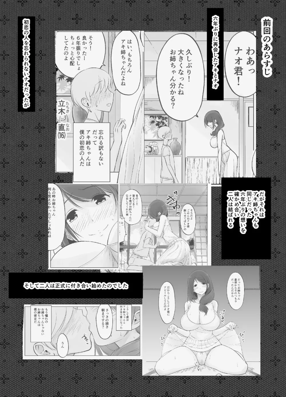 イトコのお姉ちゃんと僕の甘々性活 ー二人目ー Page.2