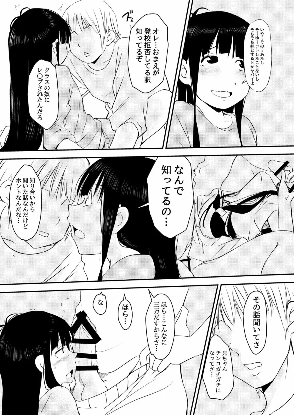 3万円でやらせてくれる妹ちゃんのお話 Page.6