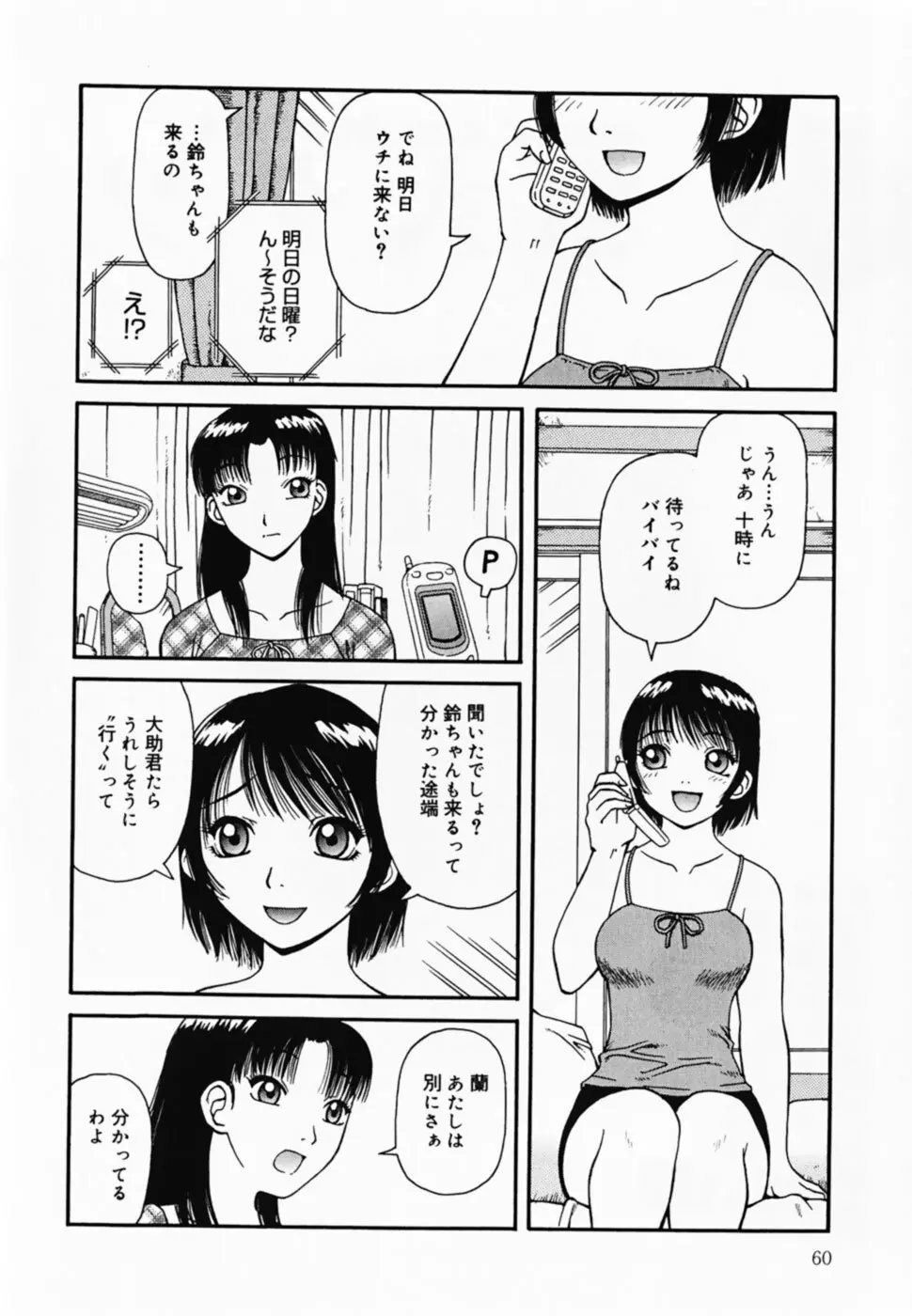 お仕置き！泥棒猫！！ Page.62