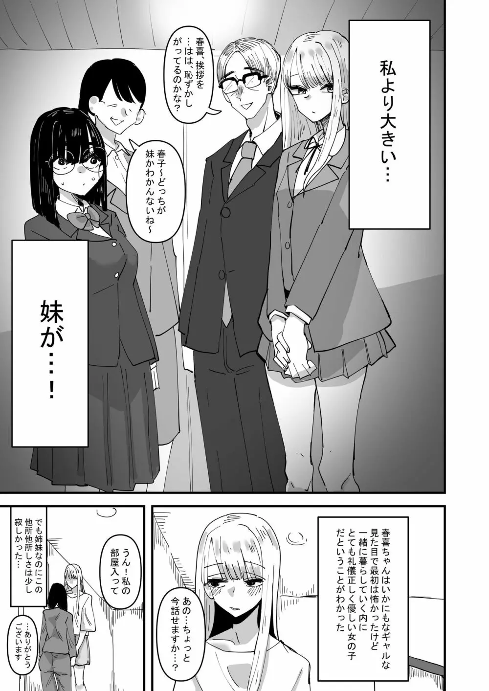 母が再婚して妹が出来たけど色々あって恋人になった話 Page.5