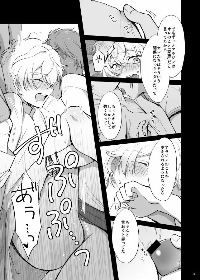 千夜一夜は朝が来ても Page.14