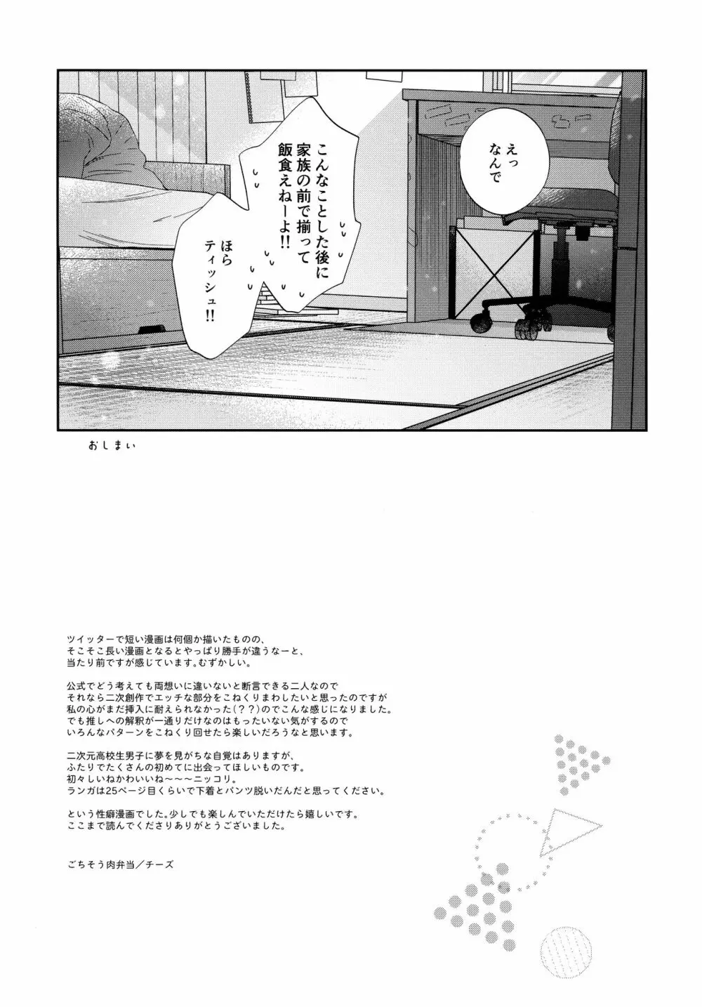 今日のひみつは一回目 Page.32