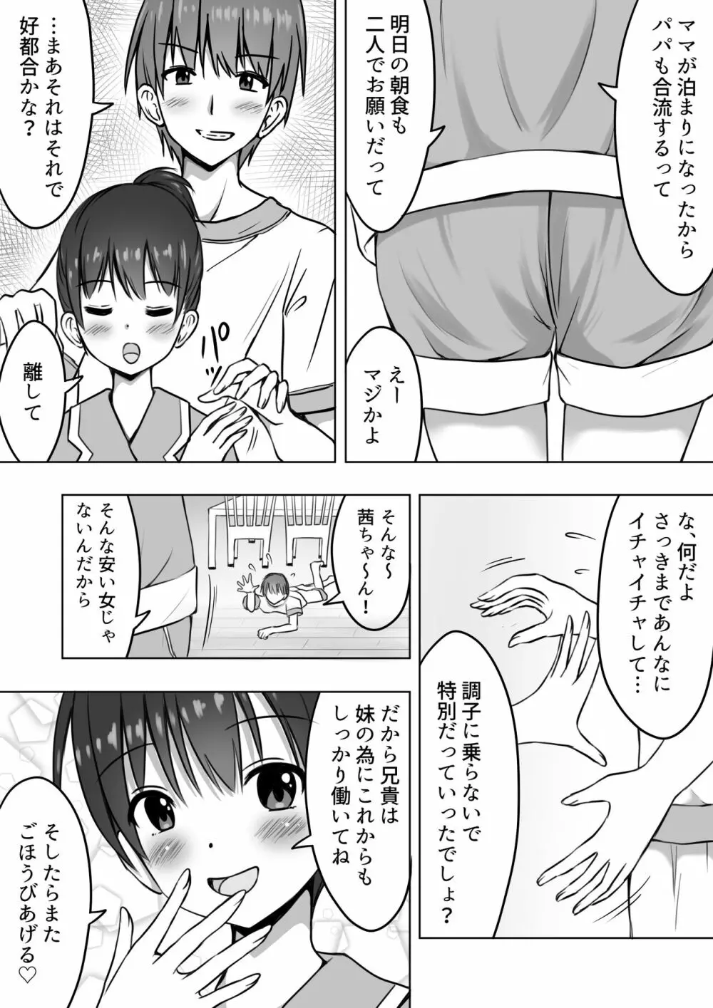 弱ツン強デレ妹とごほうびセックス Page.26