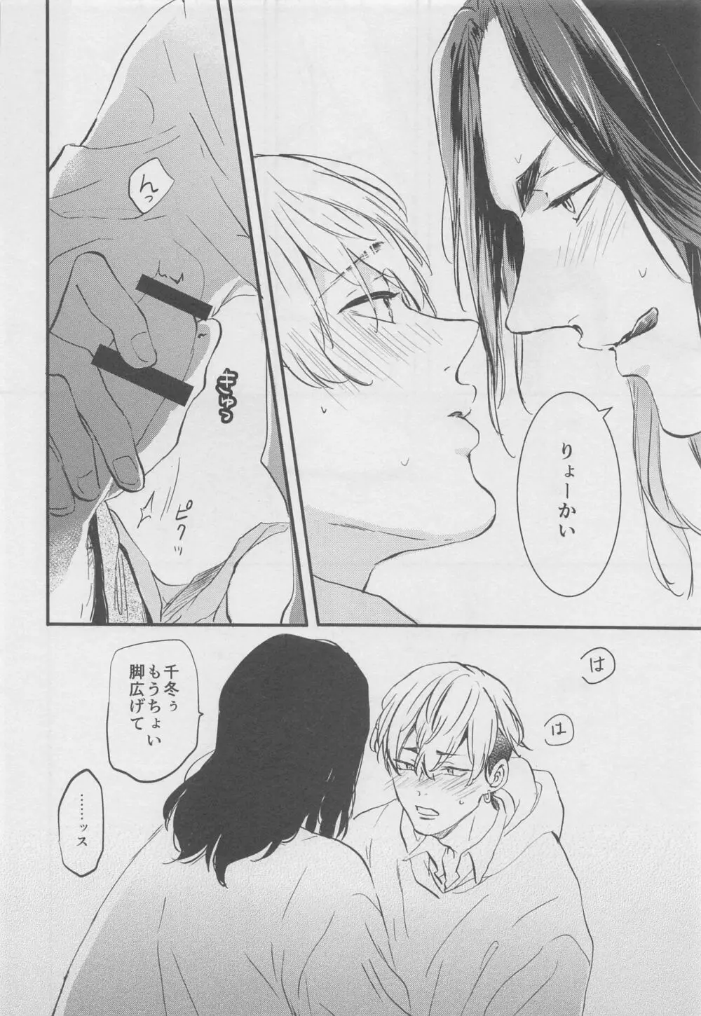 甘くて苦くてやわい Page.37