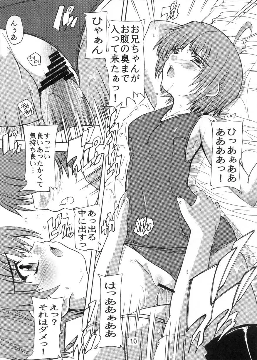 妹の誘惑~お兄ちゃんはスク水ニーソがお好き~ Page.10