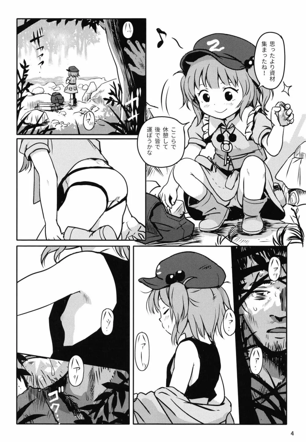 ズッ友だよっ!にとりちゃん! Page.3