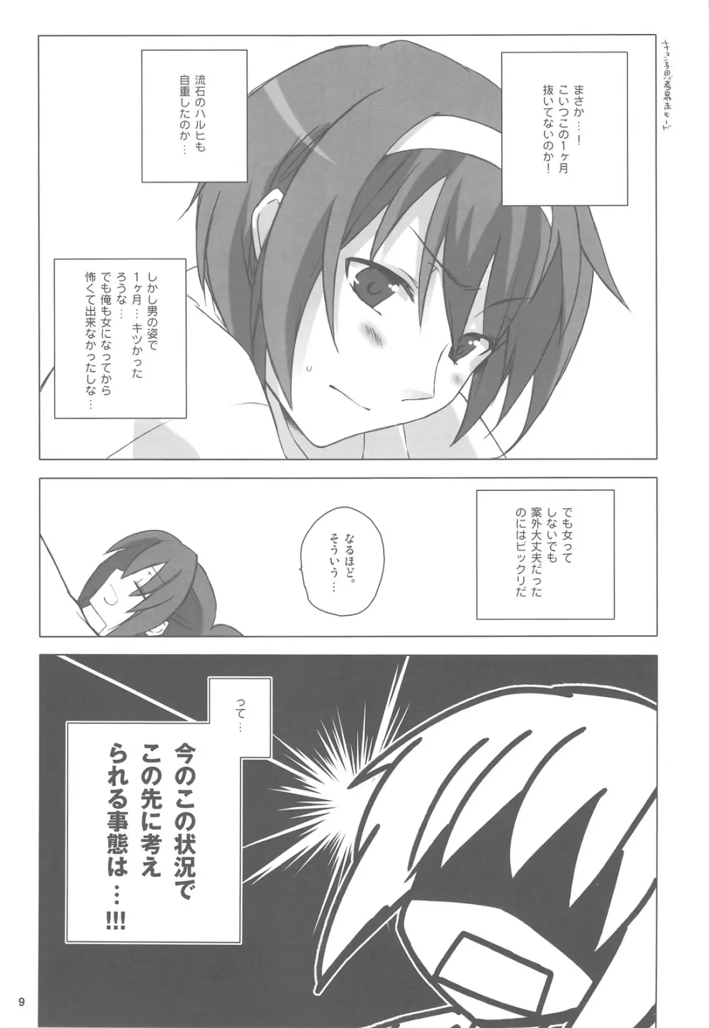 キョン子のハジメテ Page.9