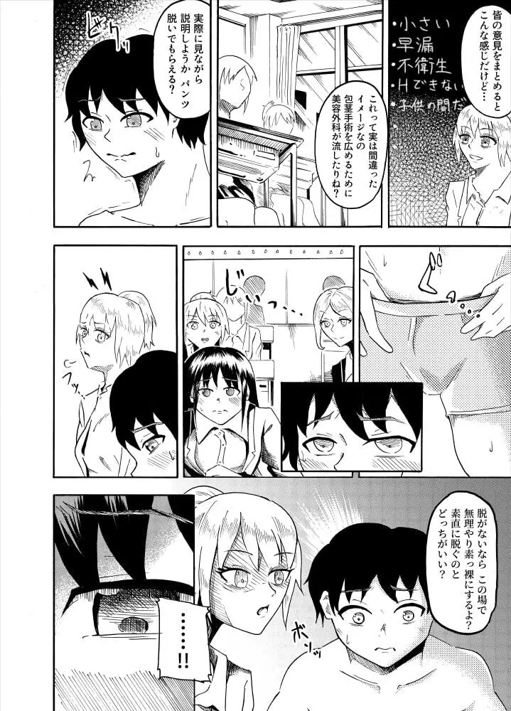 包茎男子で性教育 Page.6