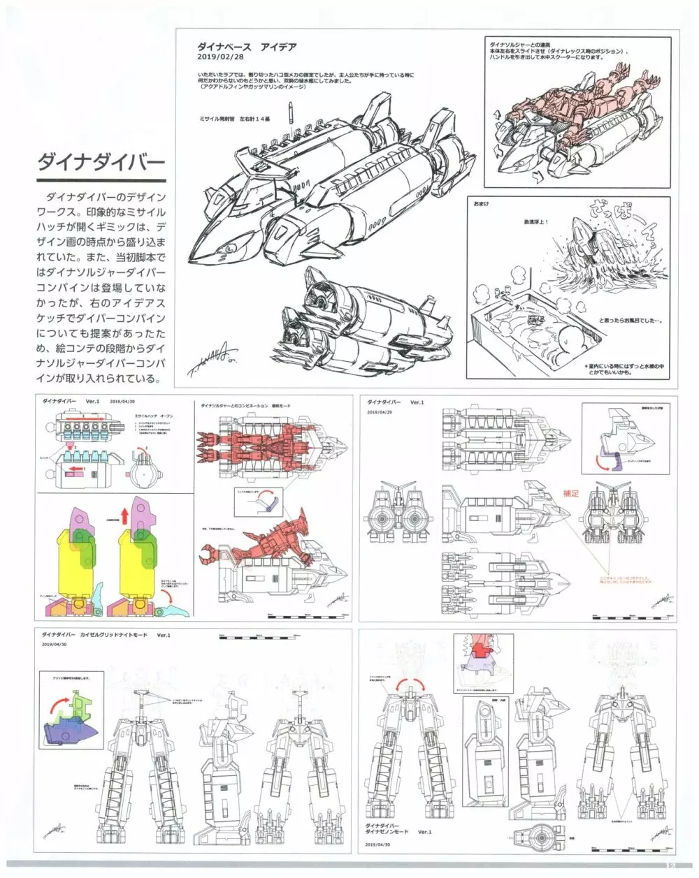 SSSS.DYNAZENON GRIDMAN UNIVERSE CHARACTER CONCEPT DESIGN Page.14