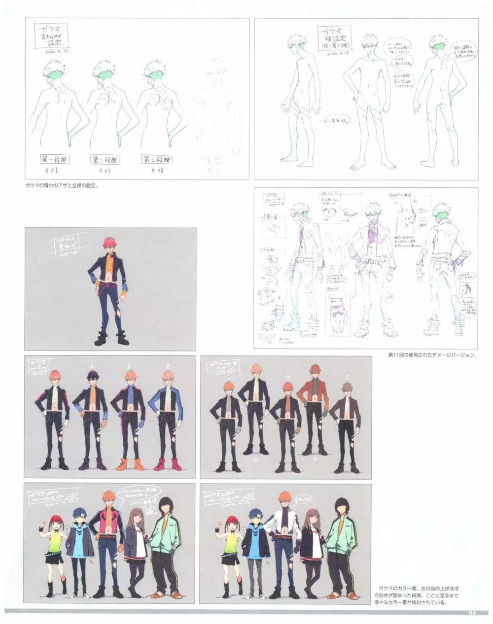 SSSS.DYNAZENON GRIDMAN UNIVERSE CHARACTER CONCEPT DESIGN Page.96