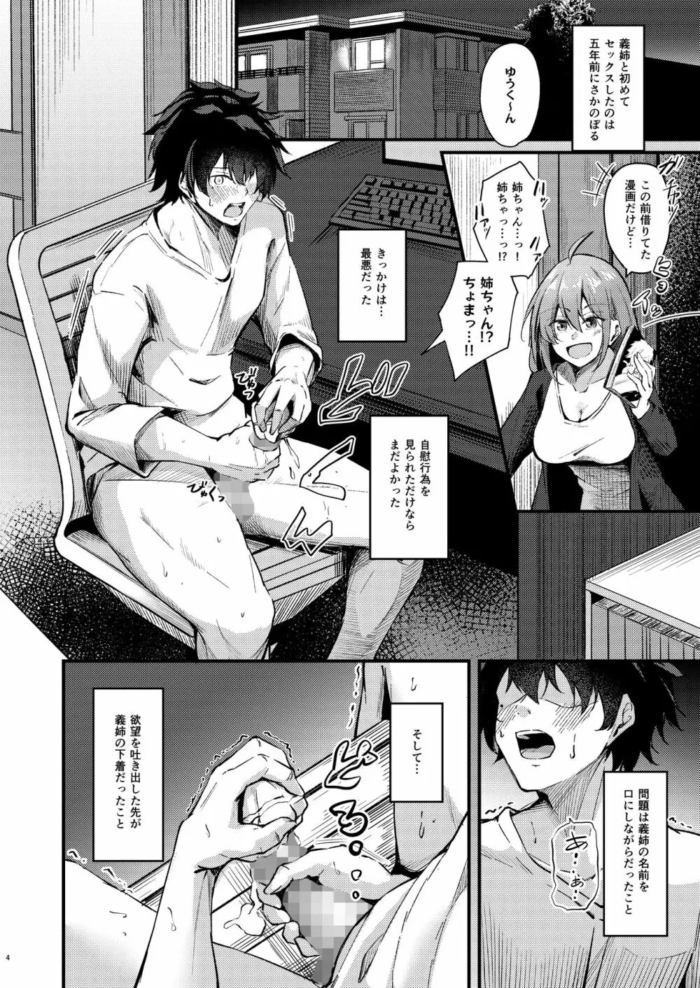 いつでもどこでも何でもさせてくれる義理の姉 Page.3