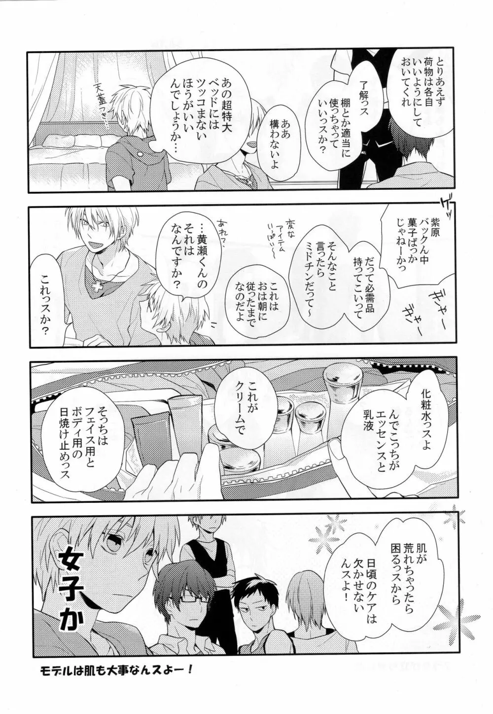 黒子くんはみんなのものです IN SUMMER Page.9