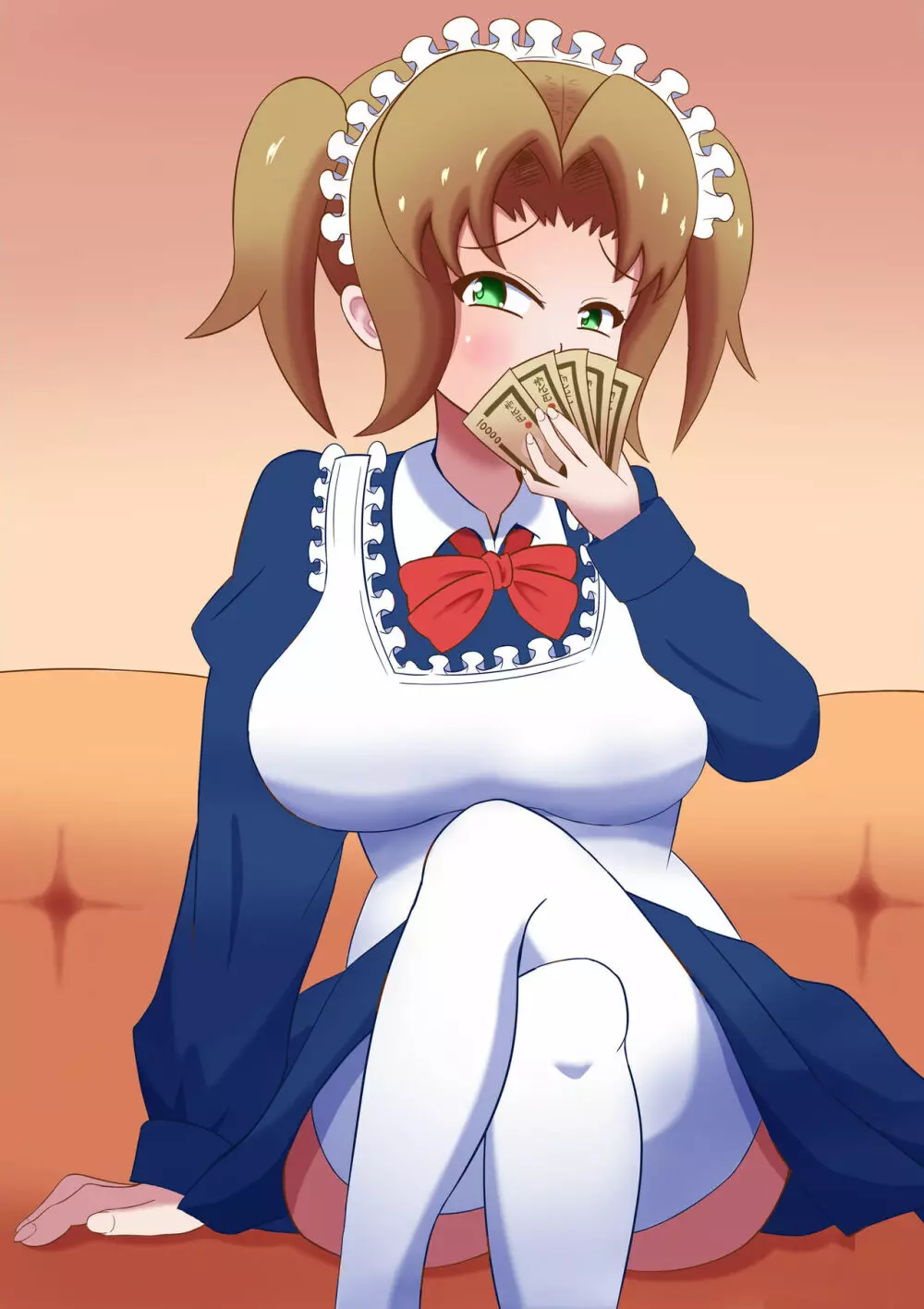メイドに貢いで負け汁漏らしてくださーい Page.2