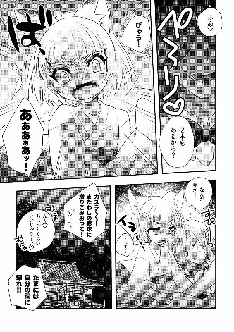 ビキニアーマー×狐娘×触手クエスト Page.11