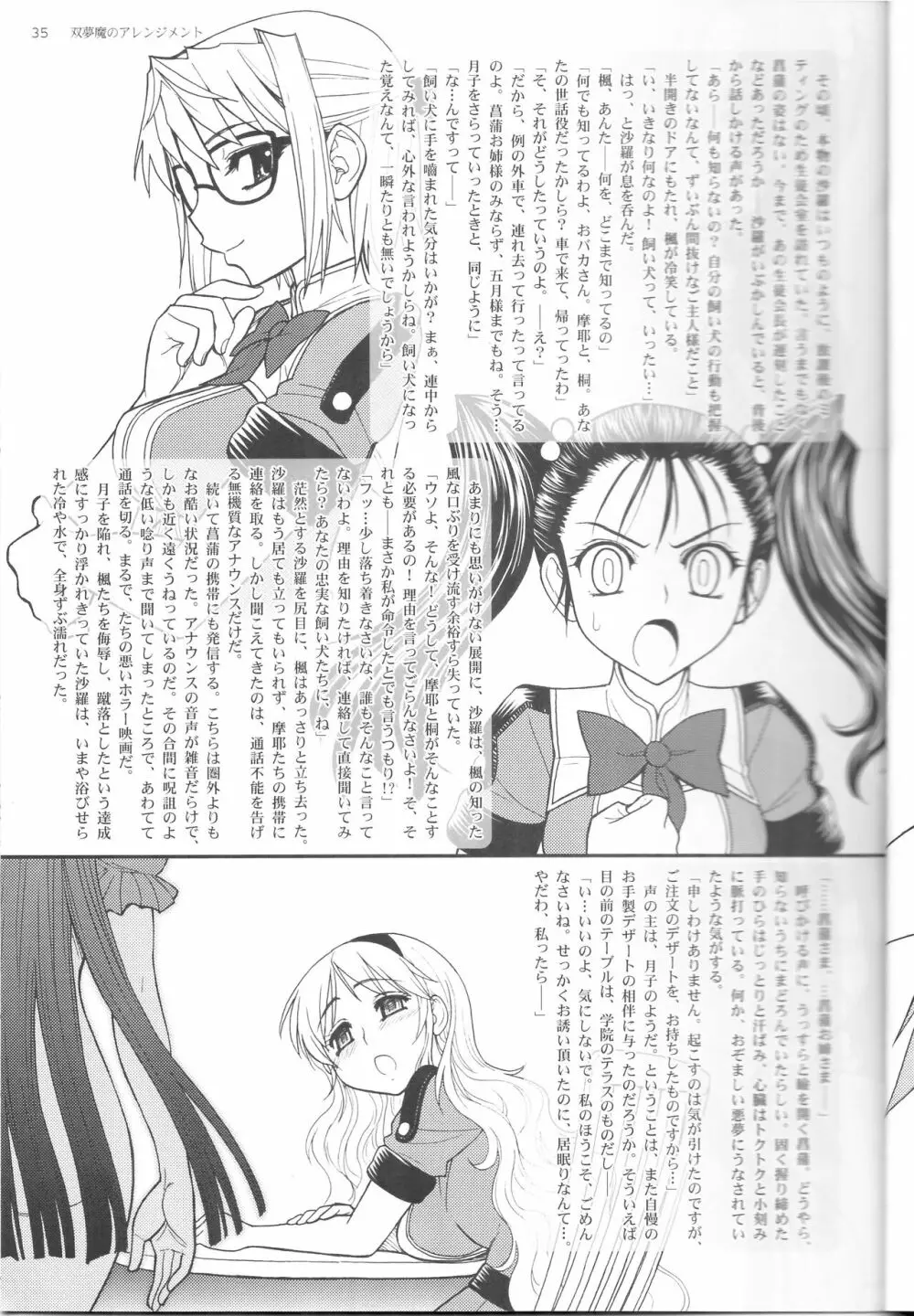 双夢魔のアレンジメント Page.35