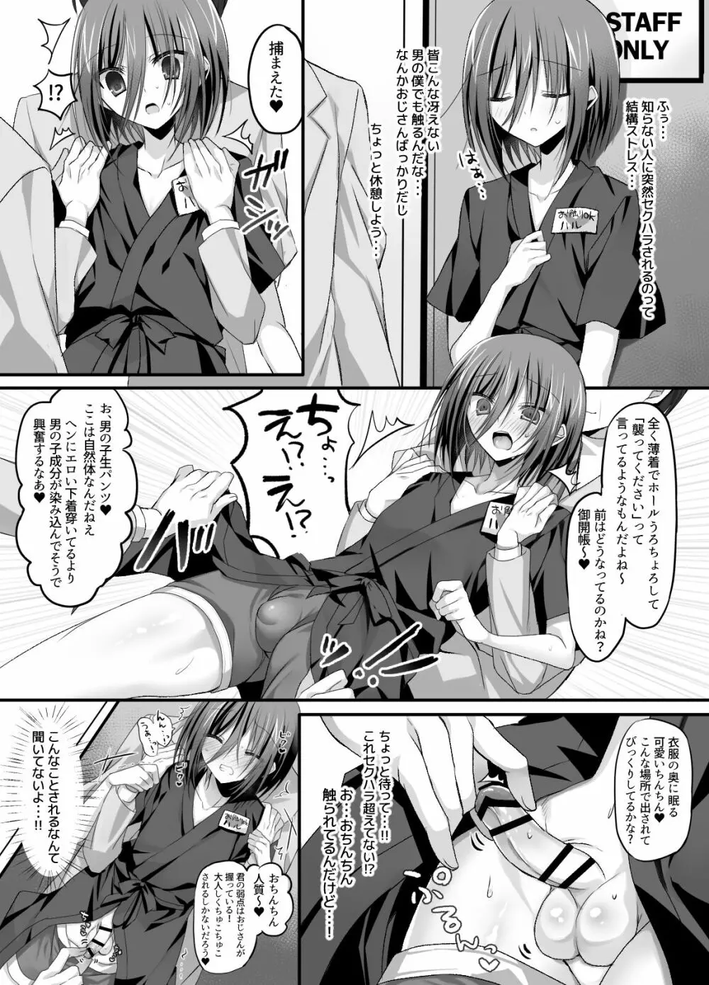 居酒屋バイト!ノンケ少年セクハラOK係 Page.8