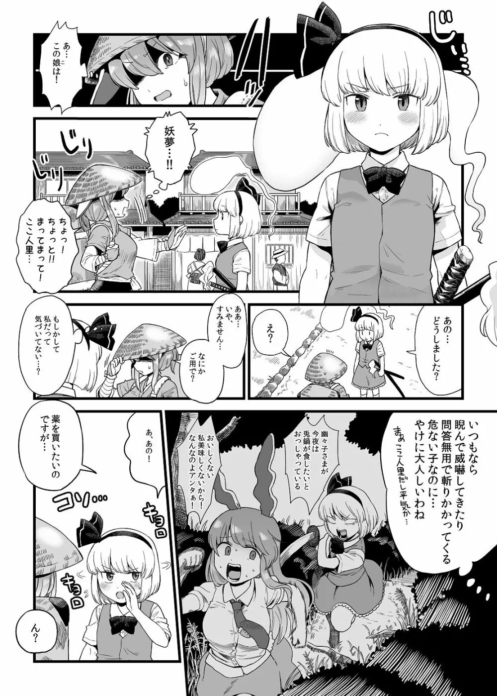 薬売りさんと半人半霊 Page.2