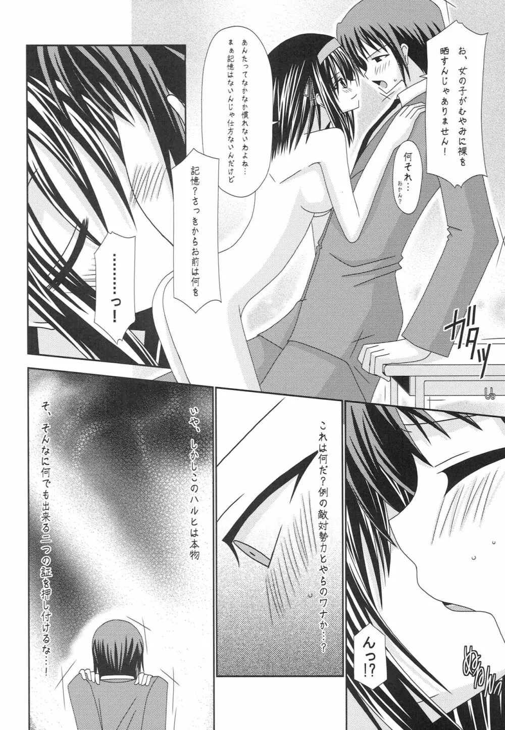 涼宮ハルヒの体疼 Page.9