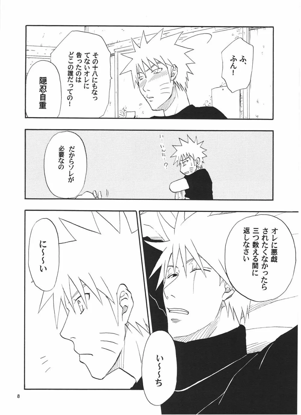 R-18 KAKASHI×NARUTO Page.7