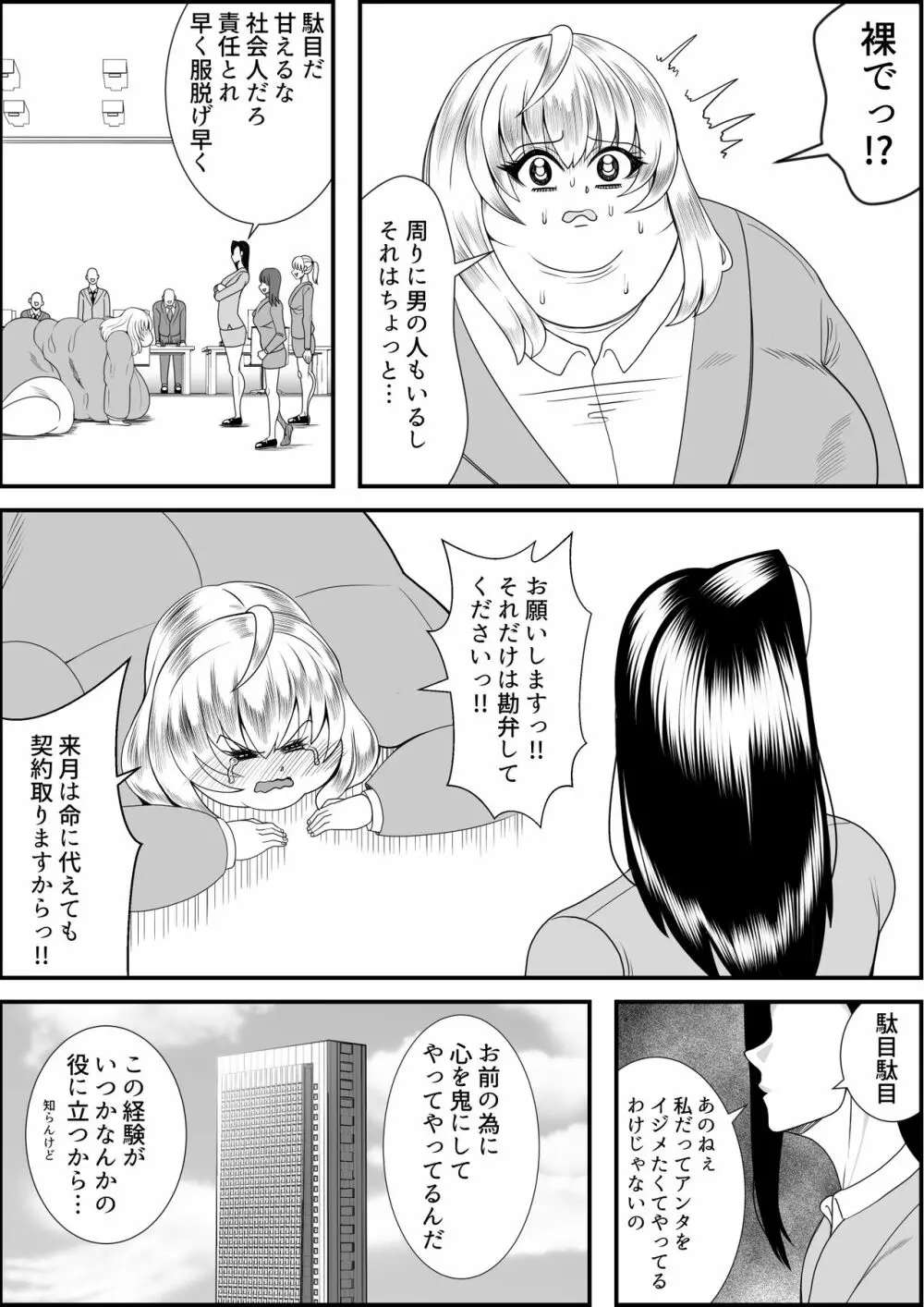 猪爪美紀の肥満化復讐劇 Page.6