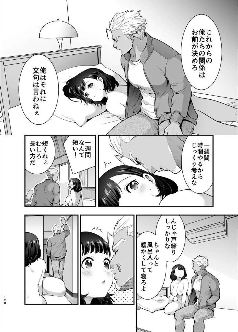 性欲を持て余す地味でネクラな私がガテン系上司に喰べられる3日間 Page.129