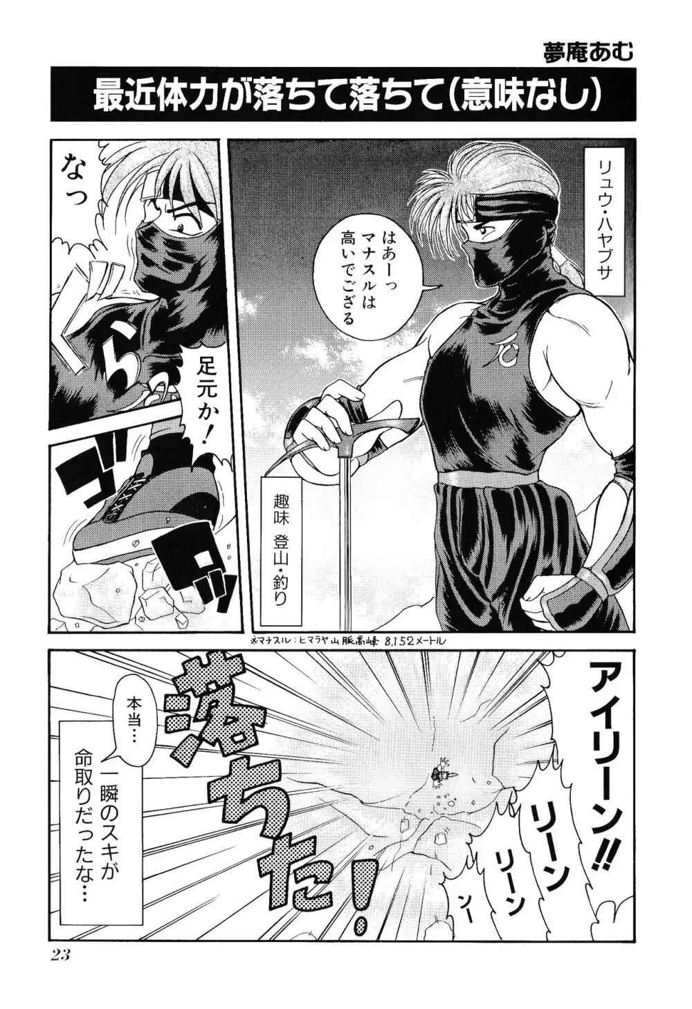 ゲームギャグ1Pコミック : デッドオアアライブ編 1997 Page.25