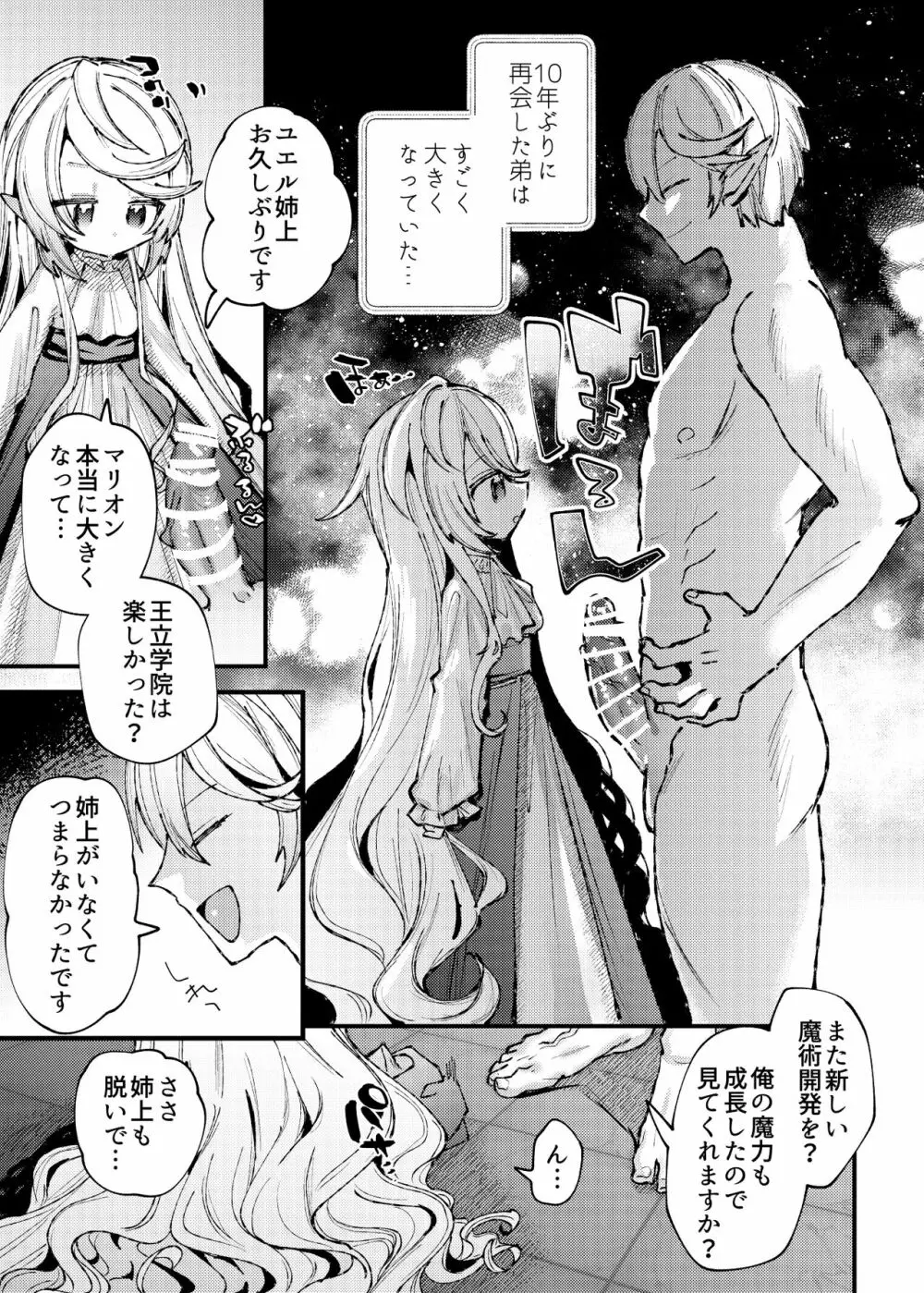 何も知らない無知姉を孕ませて俺の嫁にする話 Page.3