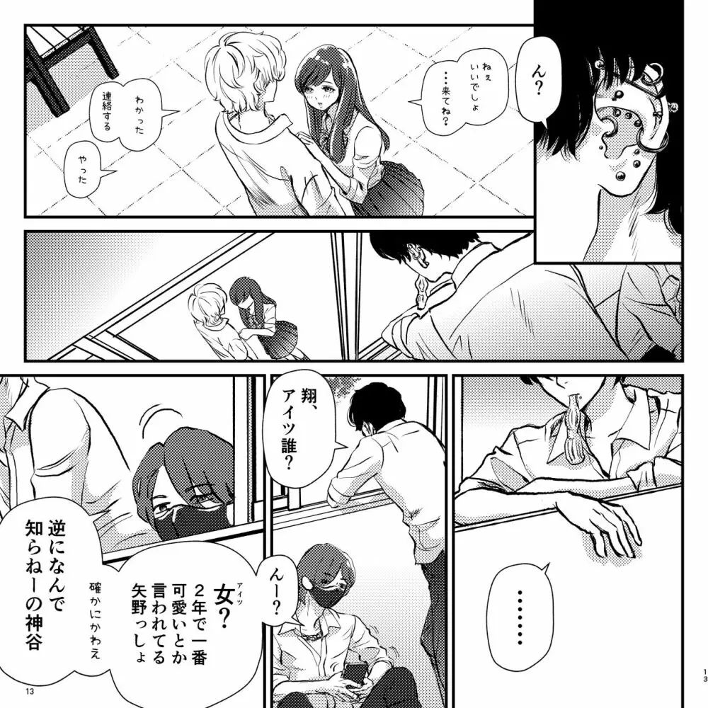 ヤバい同級生にロックオンされてます Page.13