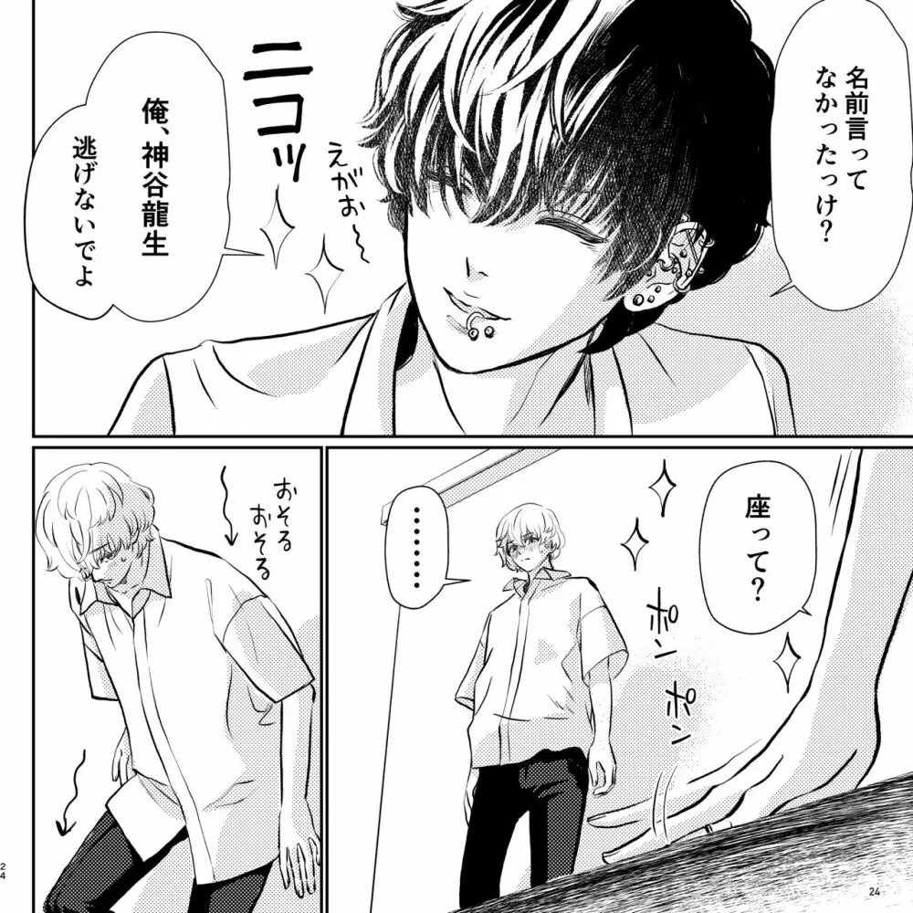 ヤバい同級生にロックオンされてます Page.24