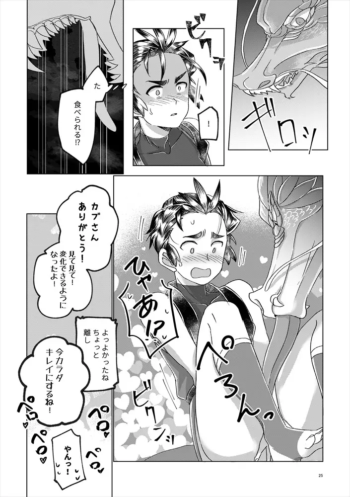 竜の男子の筆おろし Page.24