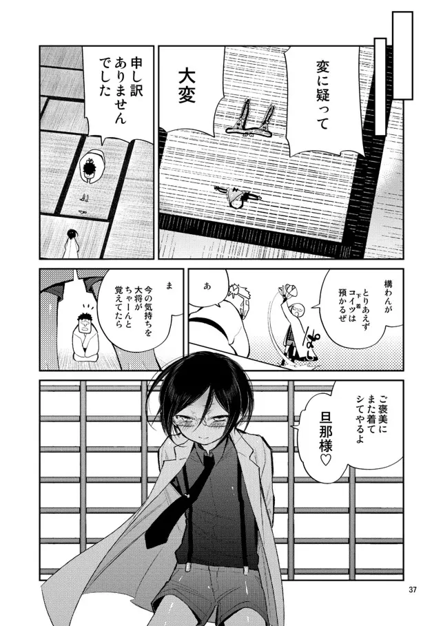 今夜は初夜です薬研くん Page.35