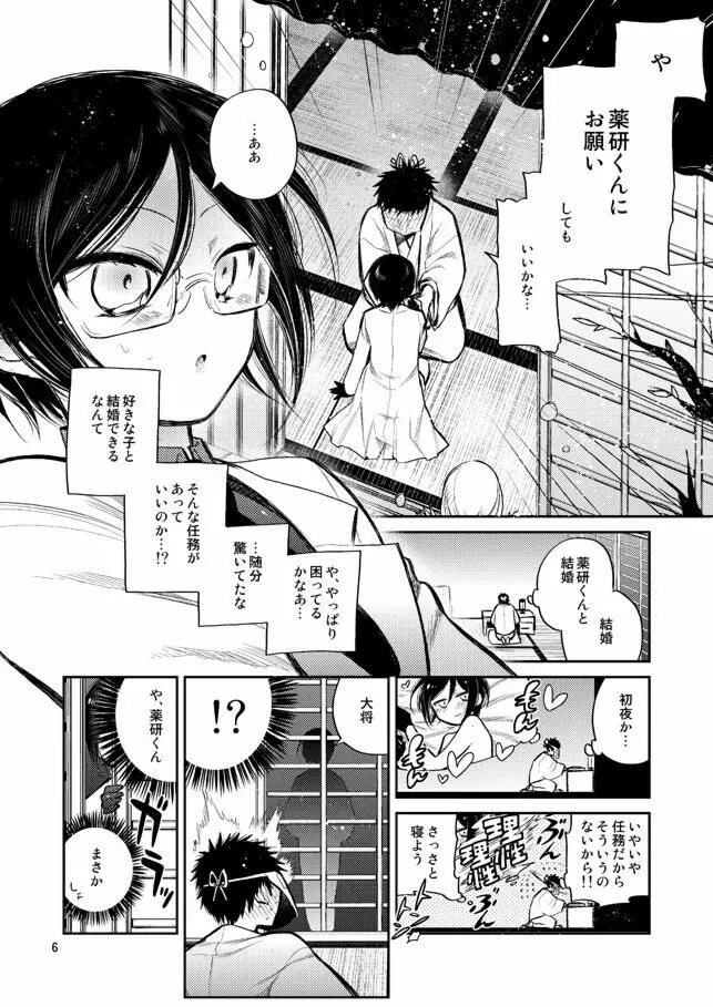 今夜は初夜です薬研くん Page.5